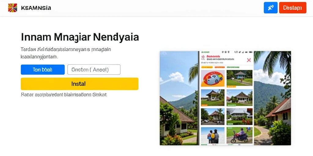 Tampilan antarmuka yang mudah dinavigasi.