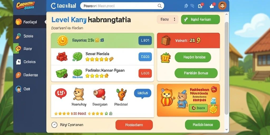 Tampilan antarmuka yang menarik dan intuitif.