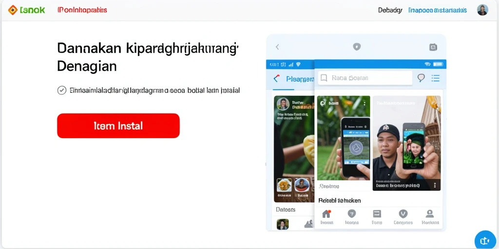 Tampilan antarmuka yang ramah pengguna.