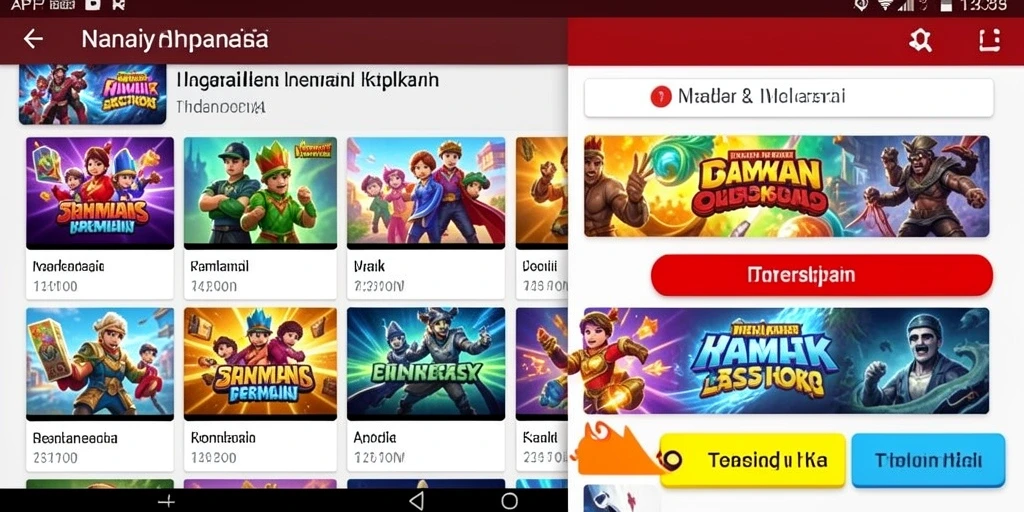 Tampilan antarmuka yang menarik dan user-friendly.