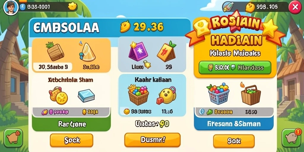 Tampilan antarmuka yang intuitif dan mudah digunakan.