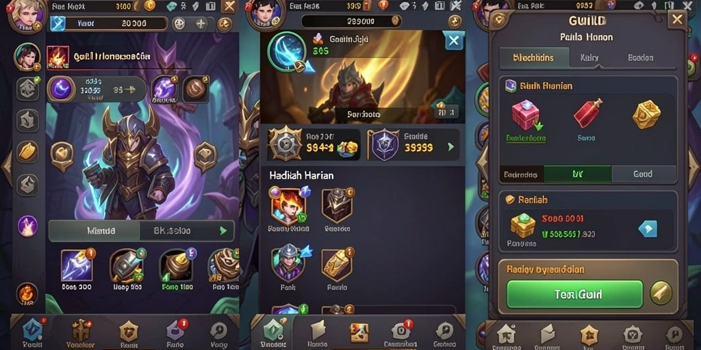 Screenshot menampilkan karakter utama dalam aksi.